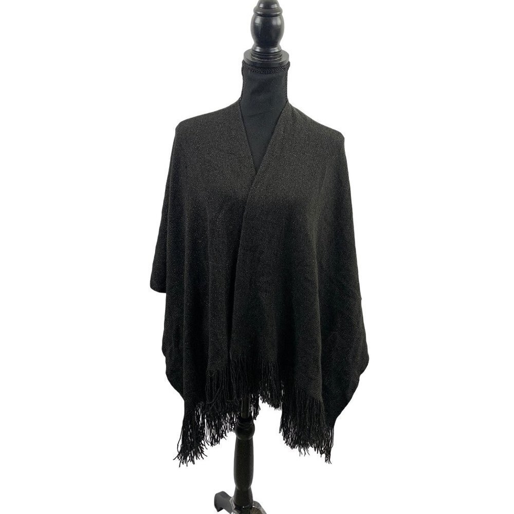 Women's Black Cape